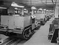 Linha de produção do M2, 1940.