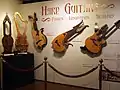 Harp Guitars expostas no Museum of Making Music