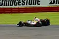 Heikki Kovalainen durante o GP da Inglaterra.