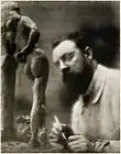 Henri Matisse e La Serpentine, outono de 1909, Issy-les-Moulineaux, fotografia de Edward Steichen