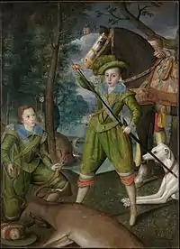 Robert Peake: Retrato de Henry, príncipe de Gales, caçando, 1603. Metropolitan Museum of Art