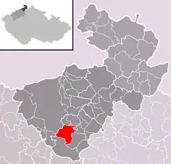 Localização de Heřmanov