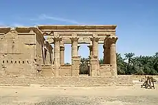 Lado sul do pórtico