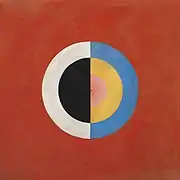 Svanen(O cisne)(1915, Hilma af Klint)