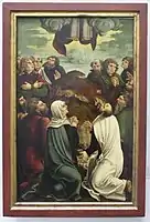 Século XVI, "pés desaparecendo" Alemanha