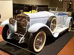 1934 Hispano-Suiza H6B Million-Guiet Dual-Cowl Phæton (França)