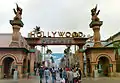 Antiga entrada do Hollywood Land