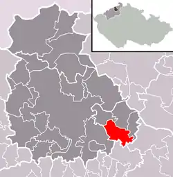 Localização de Homole u Panny