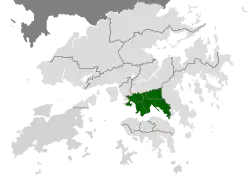 Localização em Hong Kong