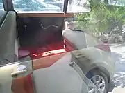 Interior do Hongqi CA770 (bancos traseiros)