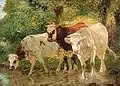Horatio Walker: Vacas, c. 1910-20