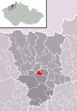 Localização de Hostomice