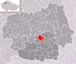 Localização de Hrobce