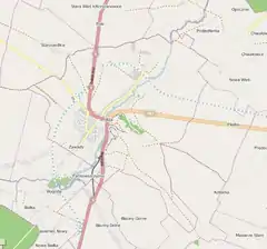 Localização de Iłża na Polónia