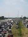 Evacuação do furacão Rita da passagem superior da estrada Louetta (saída 68) (2005)