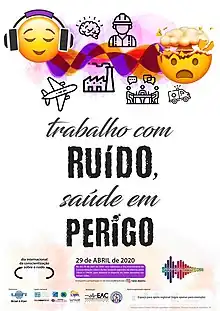 Trabalho com ruído, saúde em perigo.