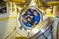 Os tripulantes da Soyuz MS-02 se despedem dos demais integrantes da Expedição 50. Após sua saída, os remanescentes dão início à Expedição 51.