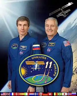 Sergei Krikalev e John Phillips