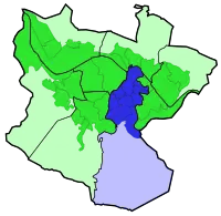 Localização de Ibaiondo em Bilbau