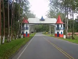 Entrada da cidade