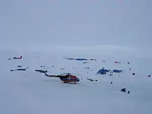 Acampamento Ártico Barneo