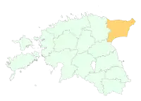Localização de Região de Ida-ViruIda-Virumaa