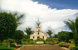 Foto da Igreja Central, na Praça José Fagundes