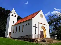 Igreja de Santa Terezinha, na comunidade de Terra Nova.