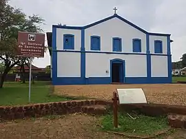 Igreja de Nossa Senhora de Santana no centro da cidade