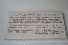 Mural da Igreja São Francisco