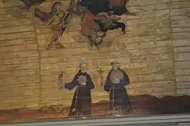 Detalhes do teto da Igreja São Francisco