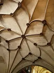 Abóbada, coro-alto, Igreja do Mosteiro de Santa Cruz