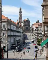 Conjunto dos Clérigos visto à distância