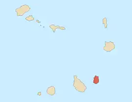 Localização do Maio