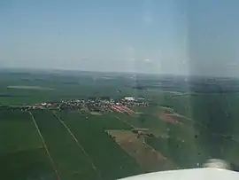 Imagem aérea do município em 2009