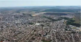 Vista aérea de Teixeira de Freitas