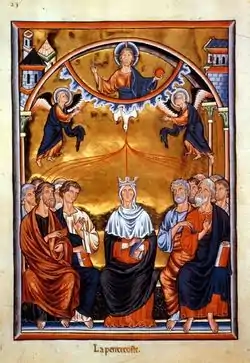 Pentecostes, Saltério de Ingeborg