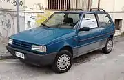 O Fiat Uno Mille também foi vendido na Europa como Innocenti Mille