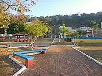 Interior da Praça do Novo Horizonte