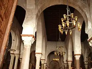 Teto da sala de oração