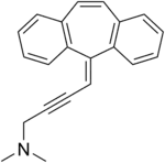 Estrutura química de Intriptilina