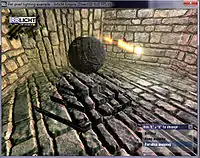 PerPixelLighting exemplo de fucionamento do motor.