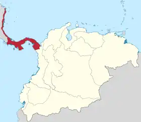 Localização de Istmo