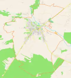 Localização de Iwaniska na Polónia