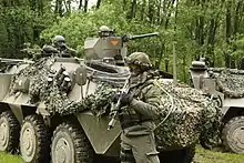 Soldados austríacos da Bundesheer.