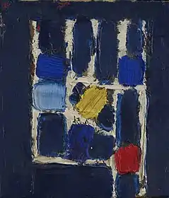 "Composition" Jean-Michel Coulon, 1970s.