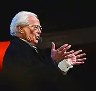 Jan Malmsjö lendo o poema de Tennyson na passagem do ano em 2013