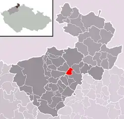 Localização de Janská