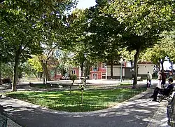 Jardim junto ao Miradouro da Graça.