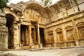 Abóboda e compartimentos do fundo (oeste)